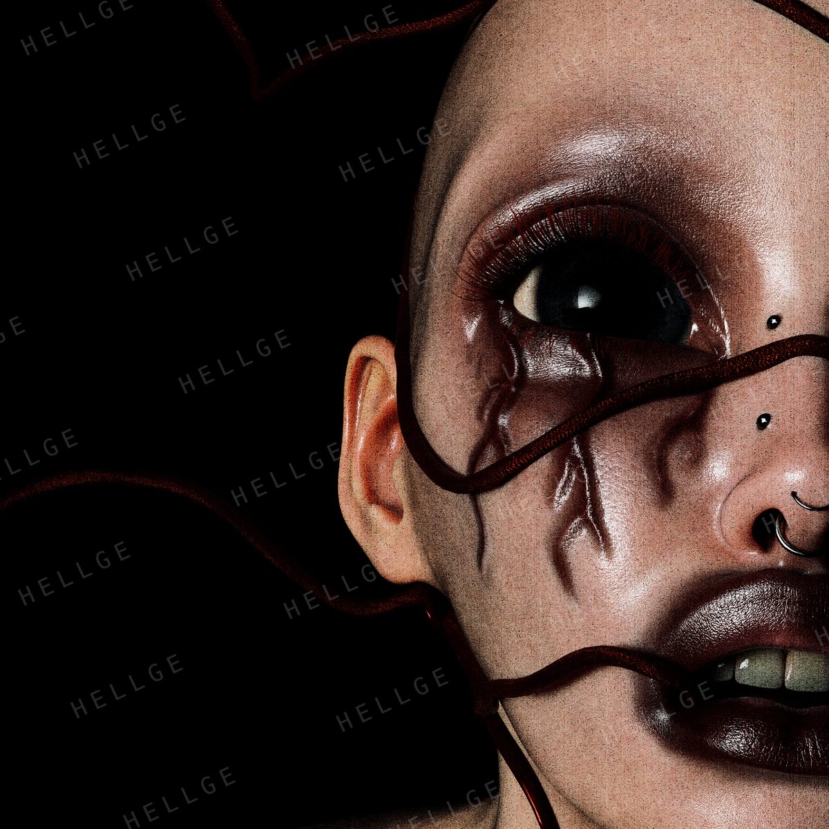 BLACK NERVE — dark r&b / trap cover art
